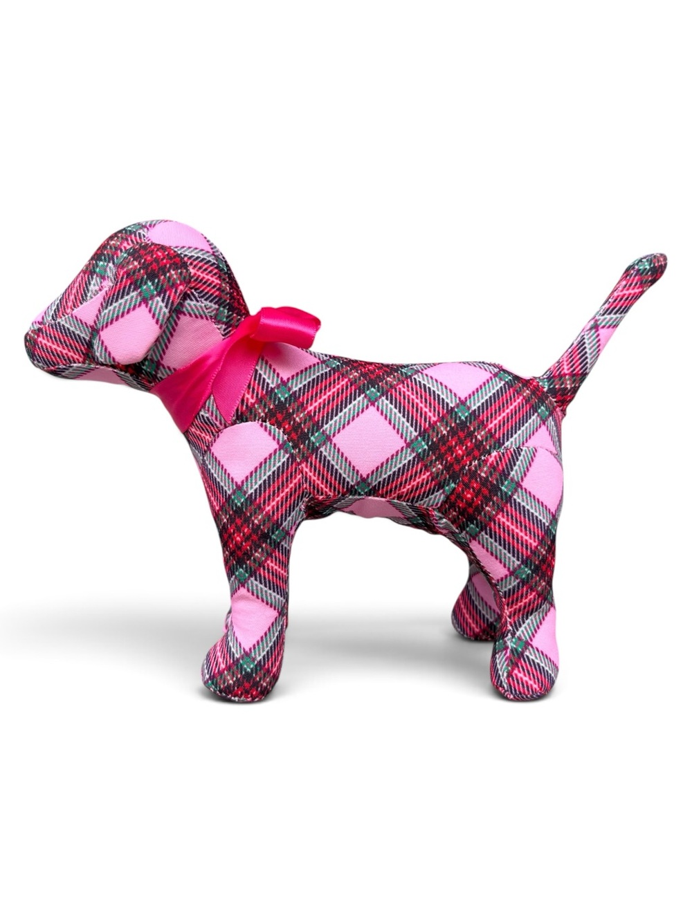 Victoria’s Secret PINK Plaid Dog 2025 Holiday Limited Edition Collectible